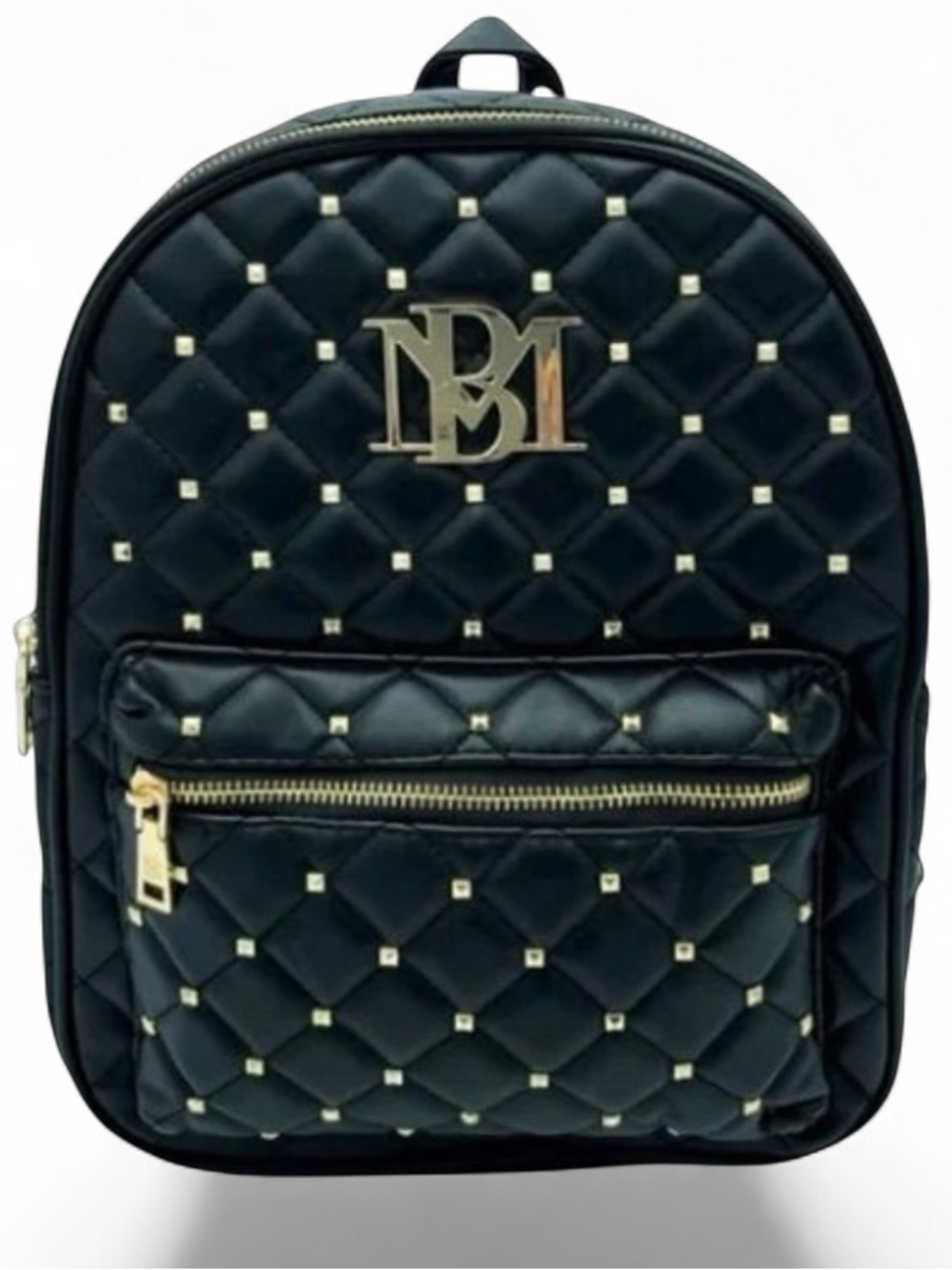 BADGLEY MISCHKA Small Studded Vegan Leather Backpack -  NWT